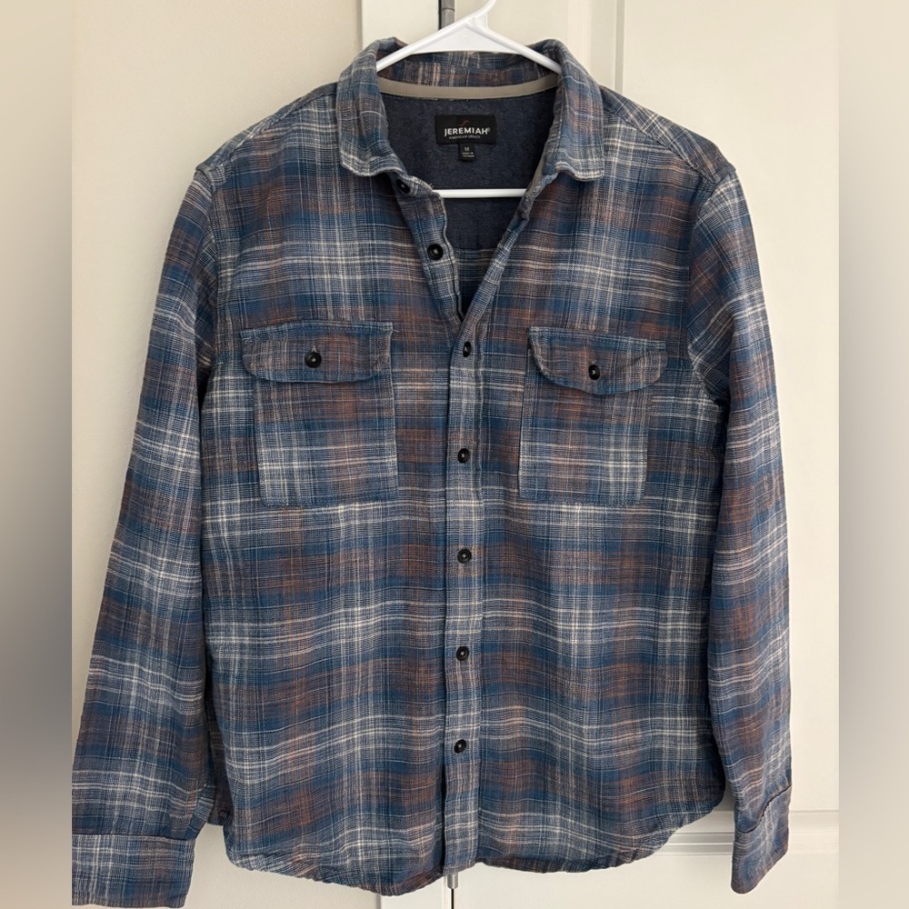 Jeremiah Clothing, Jeremiah American Legacy Long Sleeve Casual Button Down Shirt